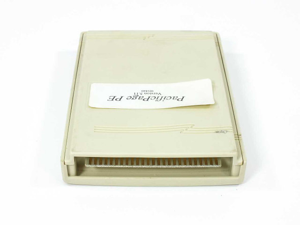 PacificPage PE 021840 cartridge – bottom edge connector view showing label with version 5.11 and part number 021840