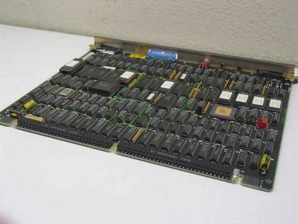 Nortel NT8D17AA Conference TDS Card – top-down view of populated PCB with ICs and memory chips visible