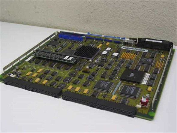 Nortel Meridian MMP40 NT4R45AA Processor Card – angled top view showing full board layout and memory modules