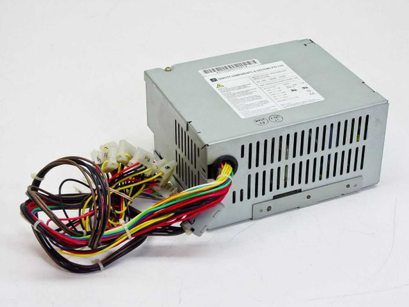 HP 0950-2776 DCH1506-08P power supply rear/side view showing ventilation and output cables