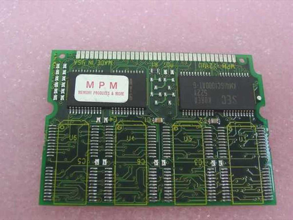 Toshiba PA2026U 4MB SO-DIMM laptop memory module – top side showing MPM label and SEC memory chip