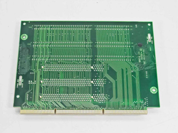 Dell 82277 riser card PCB bottom/solder side view showing gold-plated edge connector and trace layout
