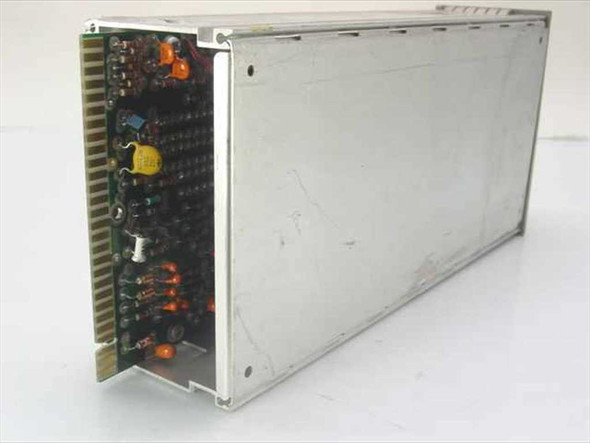 Tektronix 5A38 Plug-In Module – rear/side view showing PCB edge connector and internal circuit board components