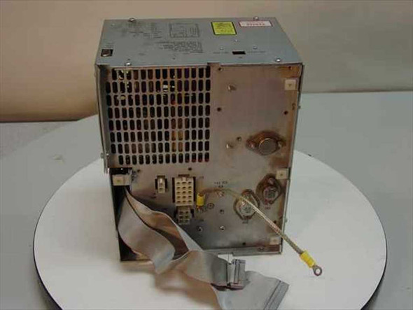 Magnetic Peripherals 81542301 300W Power Supply – rear view showing ribbon cable harness, output terminals, and heat sink