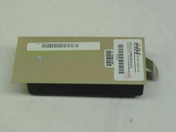 CMI Control Module Inc 2040-002 RS232 Comm Snap Module Rev G — top angled view showing label and barcode