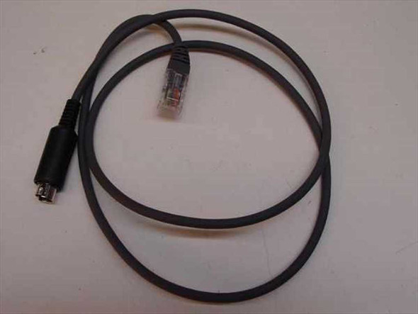 Intermec Magscan Wedge Adapter Cable PS/2 to RJ45 – full cable view showing PS/2 mini-DIN and RJ45 connectors