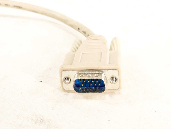 Sigma Designs RealMagic adapter cable — 15-pin VGA DB15 male connector end, close-up front view