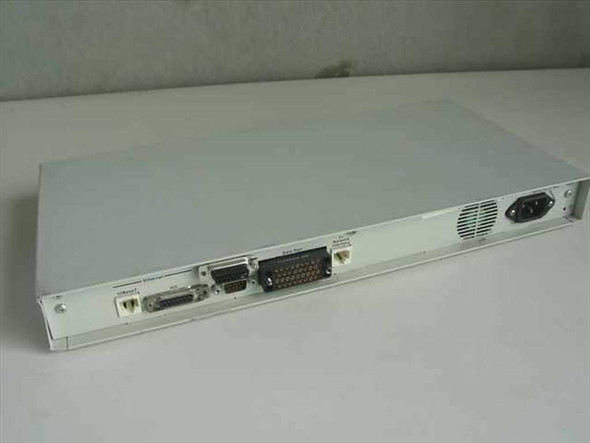 Visual Networks 807-0011 Visual UpTime – rear panel showing Ethernet port, DB9, DB25, 34-pin connector, ventilation, and IEC AC inlet