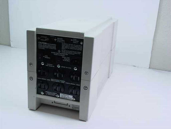 APC Smart-UPS 1250 rear panel showing NEMA 5-15 output outlets, input cord, and Made in USA label