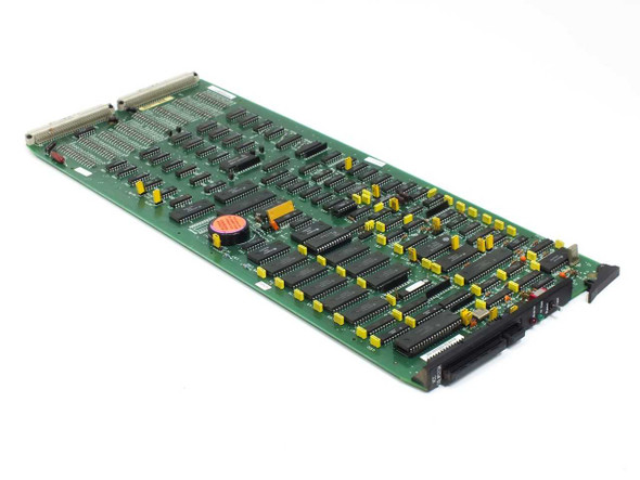 Motorola SGLN5213A VCC II Microcite CITE Card — top-side component view showing populated PCB with ICs and yellow capacitors