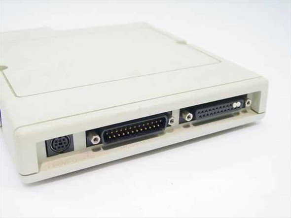 Intermec 9570 Wedge Reader – rear port view showing DIN connector, two DB25 parallel-style connectors