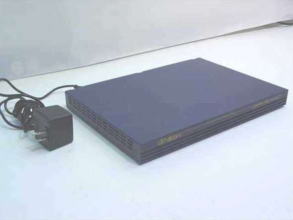 Olicom CrossFire CF7052 Router front-left view with included power supply adapter