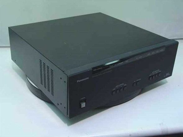 Panasonic ET-100DS Advanced Digital Scan Converter – front left three-quarter view showing dark desktop chassis