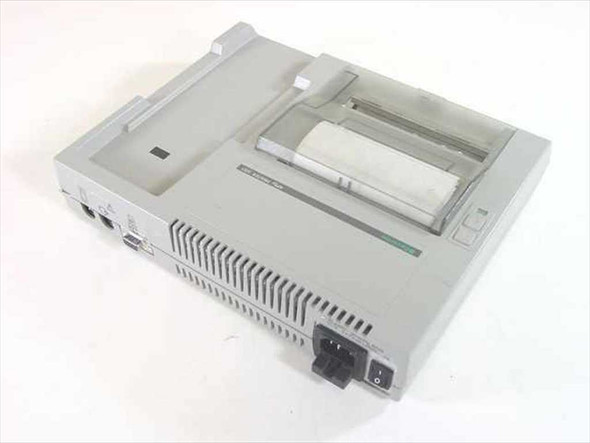 Pacesetter APSu Printer 3251 — rear three-quarter view showing ventilation grille, rear ports, and IEC power connector