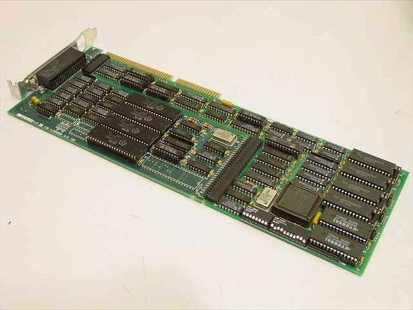 DigiBoard 30000674 ISA card – bracket end view showing high-density DB-style external connector on the slot bracket