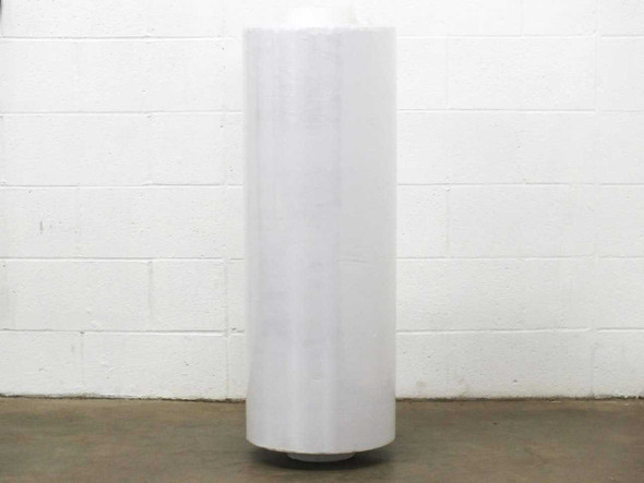 Solopower CPN121 Bleached MF solar manufacturing roll 990mm wide standing upright on warehouse floor – full side view