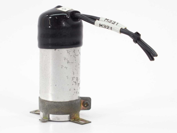 Marcon 7M04 Oriental Motor rear-angle view showing black cap and lead wires with M331 M321 labels