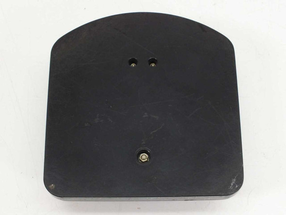 Weston Model 260 DC milliamperes meter – rear view showing plain black back panel with two holes and single screw terminal