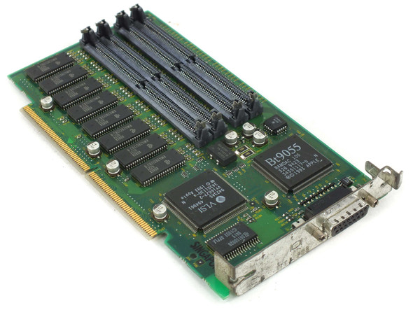 Apple 820-0522-A video card front view showing Bt9055 RAMDAC and VRAM configuration