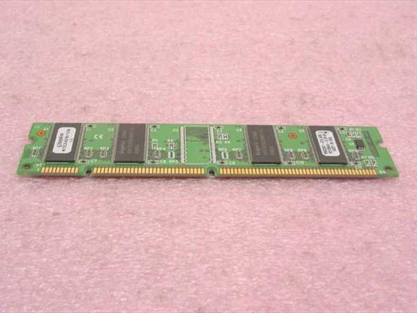 Kingston KTC2428/128 128MB ECC SDRAM DIMM – front side view showing memory chips and gold edge connector