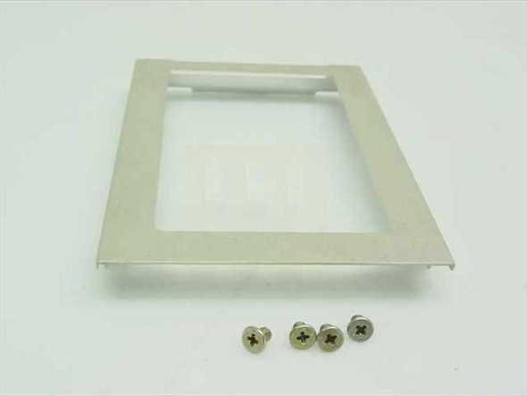 Toshiba Portege 7010CT 7020CT hard drive caddy bracket shown from above with four mounting screws alongside