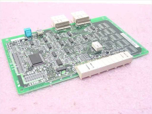 NEC BS0I-B PN-BS0I-B Telephone System Controller Card – top/front view showing PCB, ribbon connectors, and modular headers