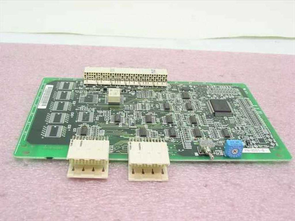 NEC BS01-B BUS Interface Circuit Card – reverse side showing PCB traces, edge connectors, and ribbon connector