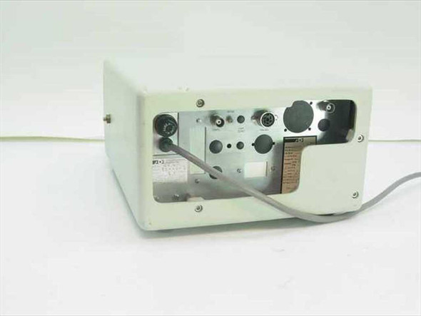 ADE MicroSense 3016 — rear panel view showing probe and sensor connectors, fuse holder, and AC power cable