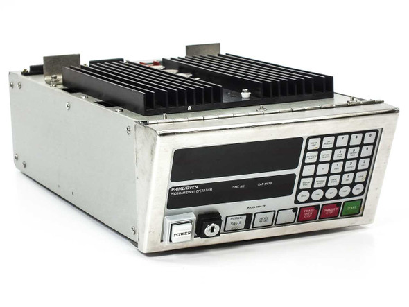 8838 VP Control Module – rear panel view showing five multi-pin circular connectors labeled J15, J16, J17, J18, J19