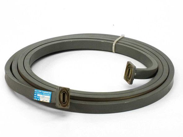 Micro-Coax PO.9981.K001 WR-62 flexible waveguide delay line coiled, 10 ft, Ku-band – full coil view