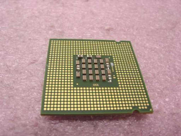 Intel Pentium 4 640 SL7Z8 Socket 775 CPU — bottom view showing LGA775 land grid contact pads