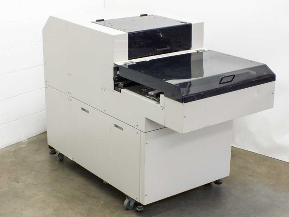 Philips Assembleon PA269921 M20010 Large Component Sequencer – right front three-quarter view showing overall machine and casters