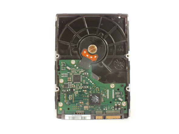 Samsung HD161GJ hard drive – bottom PCB and spindle motor view