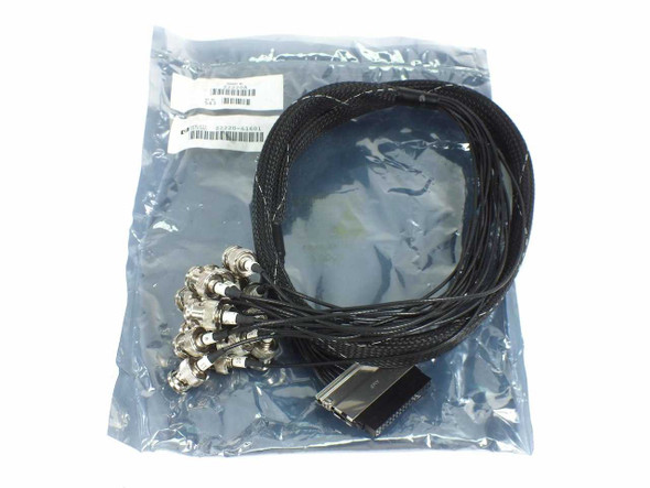 HP Z2220A Z2220-61601 BNC breakout cable assembly in anti-static bag, full bundle view