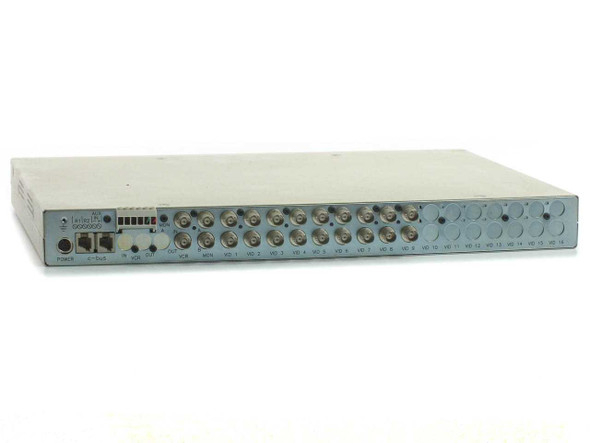 Dedicated Micros SLDX9 Sprite Lite Multiplexer – rear panel showing BNC video inputs and output connectors