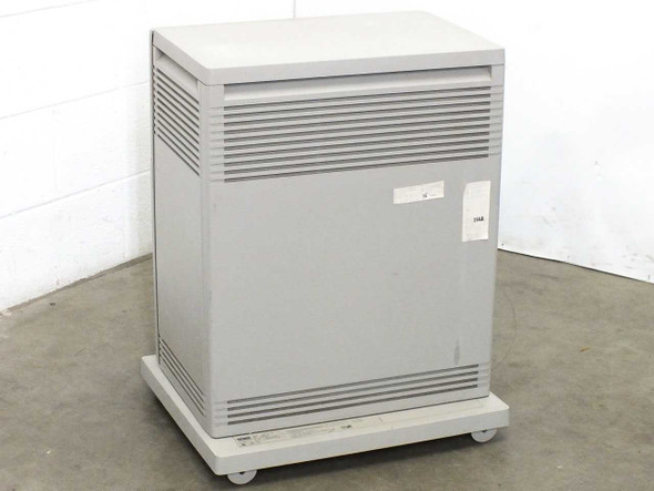 DEC Digital B400X VAX Expander rear-left side view showing louvered ventilation panels and internal label