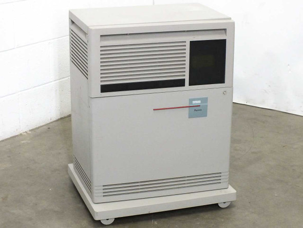 DEC Digital B400X VAX Expander cabinet front view showing louvered panels and Digital badge on casters