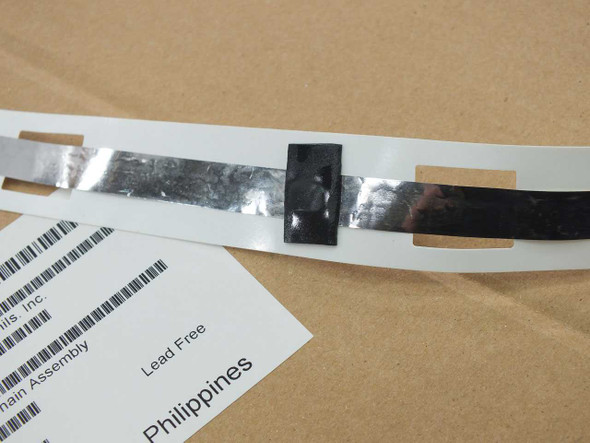 Dae Kyung Phils Diode Chain Assembly — close-up of lead-free diode tape showing diode component and carrier strip