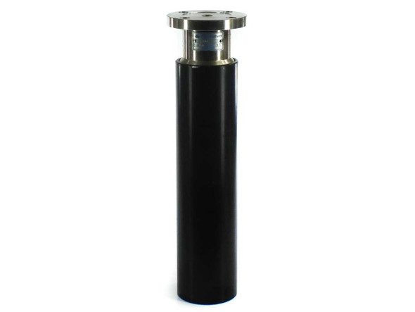 Montalvo 350 Type FN Load Cell Transducer – full assembly view showing black roller body and stainless flange top