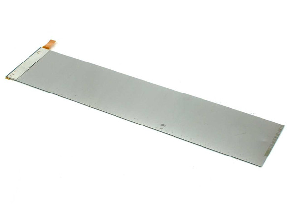 Uni-Solar AF5 4218FG flexible solar cell — reverse side showing bare stainless steel substrate backing