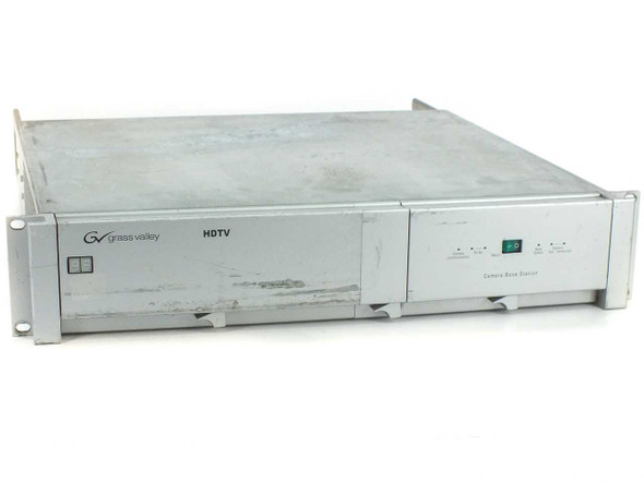 Grass Valley LDK 4502 HDTV Camera Base Station – front panel view showing HDTV label, status indicators, and Camera Base Station faceplate