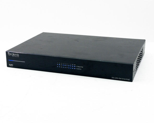 Araknis AN-210-SW-R-8-POE Gigabit 8-Port Network Switch 210 Series, Partial PoE+