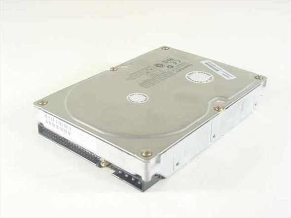 Quantum Fireball 7.5AT 3.5-inch IDE hard drive — top and front quarter view showing drive casing and 40-pin IDE connector