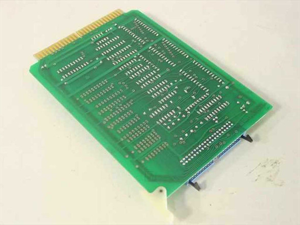 Semitool 14863B MTR Interface PCB — solder/circuit side showing PCB traces and edge connector fingers
