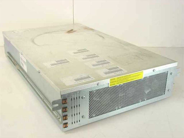 Sun Microsystems 540-2237 Model 1011 SCSI HDD array – side and rear three-quarter view showing right-side vented panel and rear SCSI port area