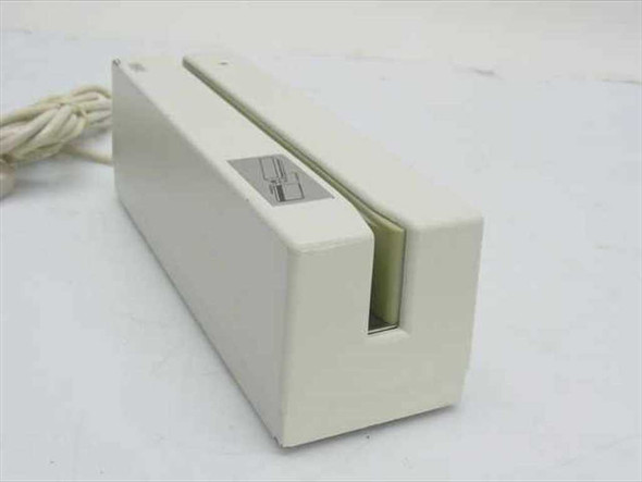 American Magnetics AMC 702ETDAI-VR magnetic card reader side view showing card slot opening