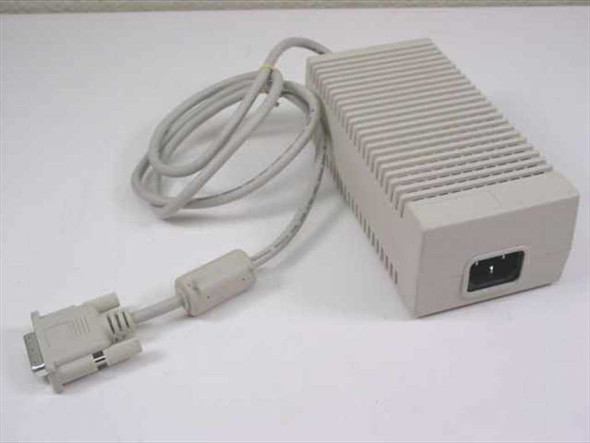 Bespro BSA-7021M Switching Power Supply – front and top view showing finned housing and attached DB9 output cable