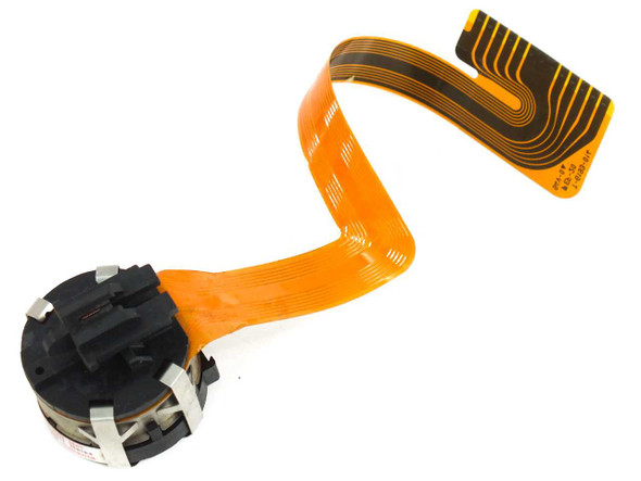 Citizen IDP-3500 dot matrix print head T-6193-014 with orange flex cable – full assembly view