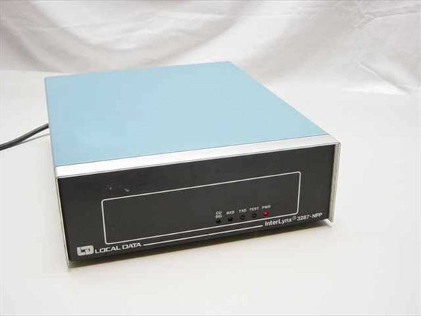 Local Data InterLynx 3287-NPP cluster controller – front panel with ST, RD, TST, DCE, PWR LED indicators