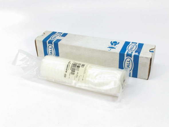 Pall Suporflow SCS92HE91V filter cartridge in factory-sealed plastic wrap next to original Pall branded box